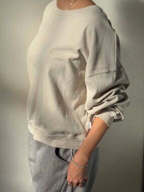 Le Bon Shoppe Cali Jersey Sweatshirt - Rice - Small